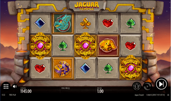 Jaguar Temple slot Bonus game